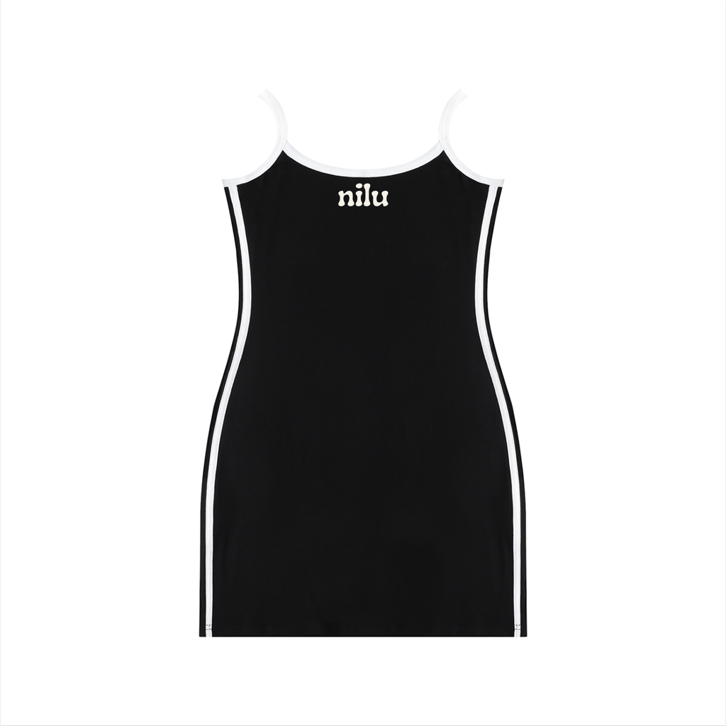 Women's Color Block Mini Dress